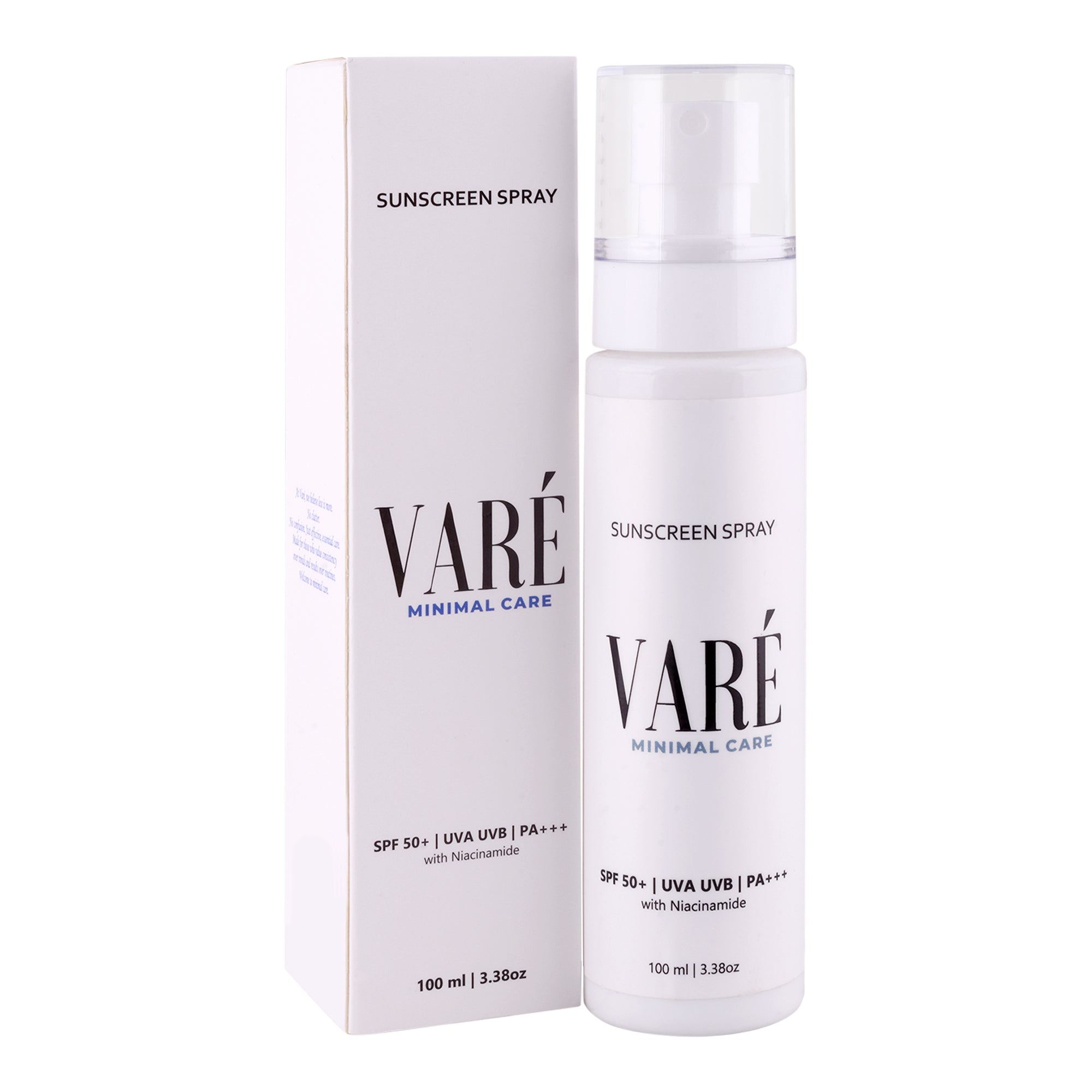 Vare Sunscreen Spray SPF 50 | UVA |UVB | PA+++ - VARÉ